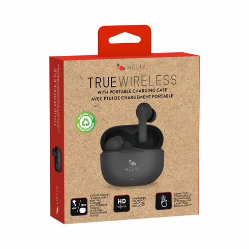 Helix/Retrak True Wireless Earbuds (Recycled Packaging) ETHTWGBE